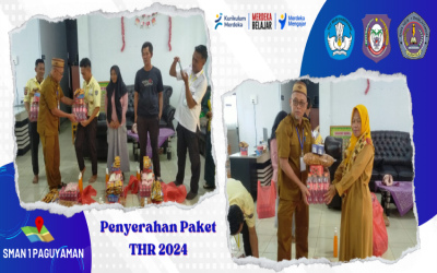 Pembagian Paket Lebaran Tahun 2024